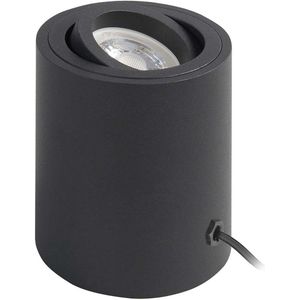 Highlight - Tafellamp Rebel rond Ø 8 cm zwart