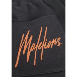 Malelions Malelions Junior Girls Essentials Trackpants Kids - trainingsbroek - Antraciet - Maat 104