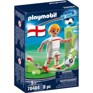 PLAYMOBIL Sports & Action Voetbalspeler Engeland - 70484