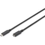USB-C Cable Digitus AK-300210-015-S Black 1,5 m