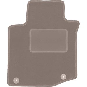 Beige bestuurdersmat voor: Toyota Aygo II hatchback (2014-)