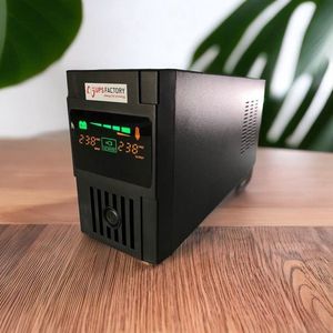 The UPS Factory-LI/SS/850VA-UPS-t.b.v. modems bijvoorbeeld-4uur bij 10Watt