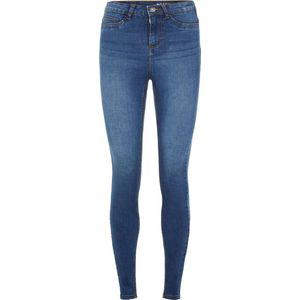 Noisy may Jeans Nmcallie Hw Skinny Jeans Vi021mb Noos 27007979 Medium Blue Denim Dames Maat - W28 X L30
