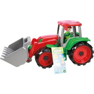 Lena - Tractor Met Frontlader Inclusief Speelfiguurtje - 34 X 15 X 16.5 cm (lxbxh)