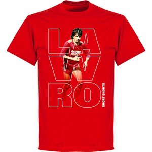 Lawro Short Shorts T-shirt - Rood - L