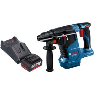 Bosch GBH 18V-24 C Professionele accu boorhamer 18 V 2,4 J Brushless SDS plus + 1x oplaadbare accu 5,0 Ah + lader