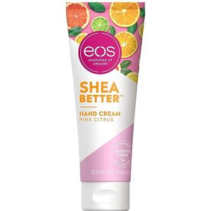 eos Hand Cream - Pink Citrus - Natural Shea Butter Hand Lotion and Skin Care - 24 Hour Hydration with Oil -74ml