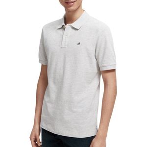 Scotch & Soda Essentials Pique Polo Heren - Maat S