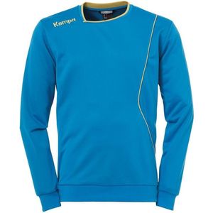 Kempa Curve Training Top Kempablauw-Goud Maat 128