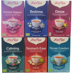 Yogi Tea First Aid Kit - 6 pakjes x17 theezakjes