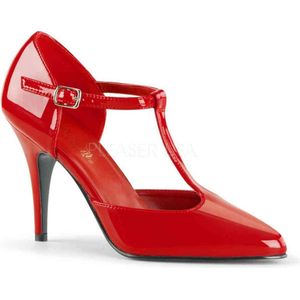 EU 40 = US 10 | VANITY-415 | 4 T-Strap D'Orsay Style Pump