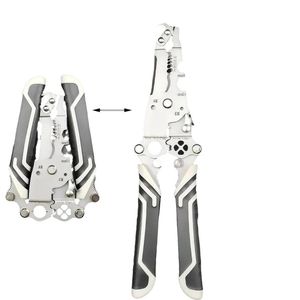Wear-Resistant Wire Stripping Tool - Professional Electrician Pliers for Cable Stripping .