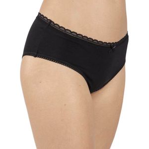 3-pack dames onderbroeken katoen - Basic Naomi slips - Zwart - L