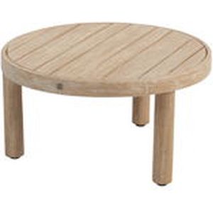 4SO - Sem salontafel brushed teak 60 cm dia. H32 cm 4SO