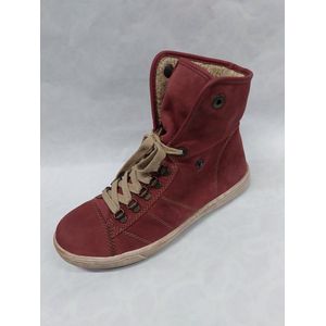 REMONTE D3371-14 / halfhoge veterschoenen / rood / maat 37