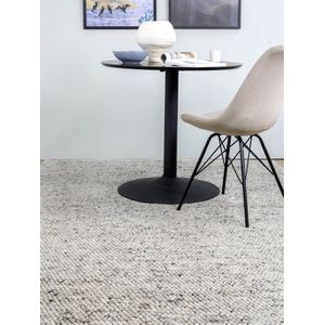 MOMO Rugs Bubbles Antracite Vloerkleed - 60x90  - Rechthoek - Laagpolig,Structuur Tapijt - Modern - Antraciet