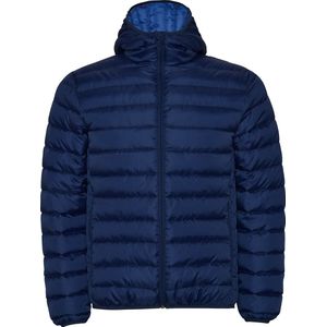 Gewatteerde jas met donsvulling Donker Blauw model Norway merk Roly maat 2XL
