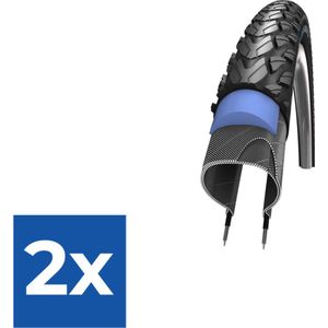 Schwalbe Buitenband Marathon Plus Tour 26 X 2.00 (50-559) Zwart - Voordeelverpakking 2 stuks