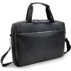 Laptoptas 17 inch - Waterdichte Draagtas met Meerdere Vakken - Zwart
