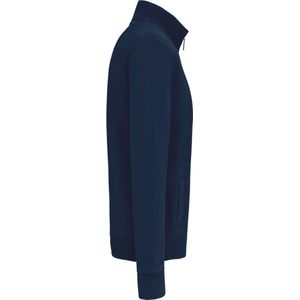 Sweatshirt Heren XL Kariban Lange mouw Navy 80% Katoen, 20% Polyester