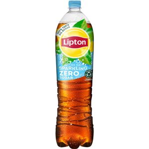 Frisdrank lipton ice tea sparkling zero 500ml - 12 stuks