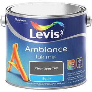Levis Ambiance Lak Satin Mix - Clear Grey C60 - 2,5 L