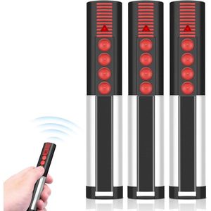 Garagedeuropener draadloze afstandsbediening - 3 stuks vervangende afstandsbediening - compatibel met Hansender 4014 TX03-434-2 4022 TX03-434-2 4013 TX02-434-4-XP - 43442MHz