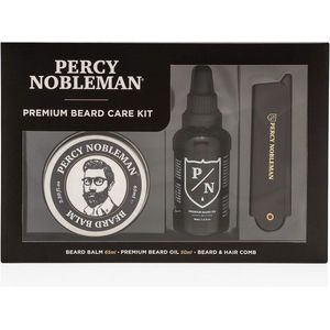Premium Baardverzorgingsset - Limited Edition met Baardolie, Baardbalsem en Vouwkam