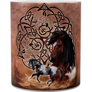 Paarden Celtic Horse - Mok 440 ml