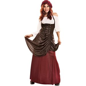 VIVING COSTUMES / JUINSA - Middeleeuws serveerster kostuum voor vrouwen - XL