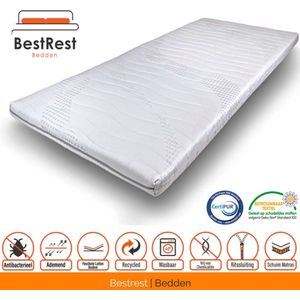 Topdekmatras Cooltouch - Topper Koudschuim - HR - Ca. 7 cm dik - 80x220cm