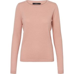 Vero Moda Dames trui CARE regular fit Roze XS Ronde Hals Volwassenen