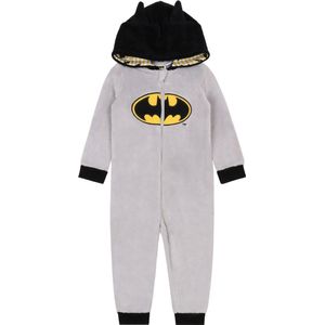 Batman - Eendelige babypyjama met rits en capuchon / 86