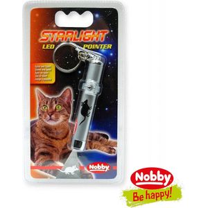 Nobby - Kat - Kattenspeeltjes - Kattenspeelgoed - Speelgoed voor Katten - Led Lampje Muis