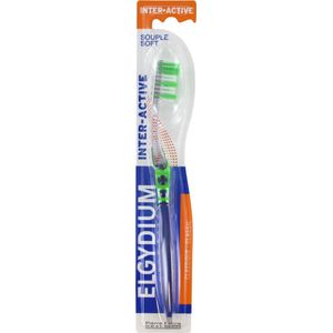 Elgydium Flexibele Inter-Actieve Tandenborstel (Kleur : Groen)