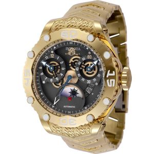 Invicta Subaqua - Noma VIII 47569 Heren Horloge - Waterdicht - Analoog - Automatisch Uurwerk - Roestvrij Staal met grijze Wijzerplaat - 48mm