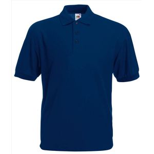 Fruit of the Loom - Classic Pique Polo - Blauw - XXL