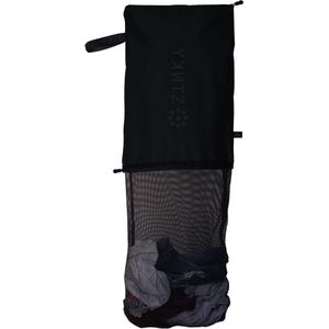STNKY Bag Pro Waszakken - Ritssluiting - Handgrepen - Interne netzak - Reizen Yoga - Gezondheidszorg - Gymset - Wasserette - Standaard zwart