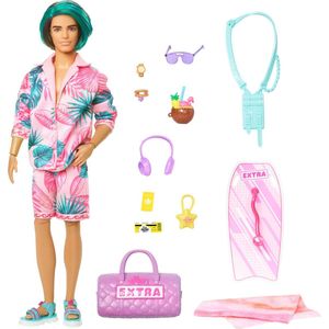 Barbie Extra Fly - Strand - Met accessories - Ken pop - Barbie pop