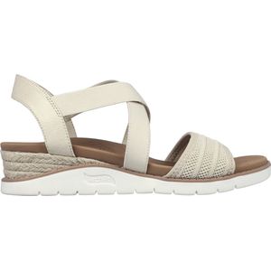 Skechers Arch Fit Beach Kiss-Boho Beyo Dames Sandalen - beige - Maat 37