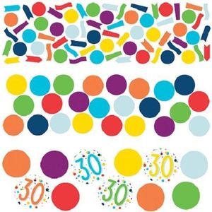 Amscan Confetti 30 Confetti Birthday 34 Gram Papier