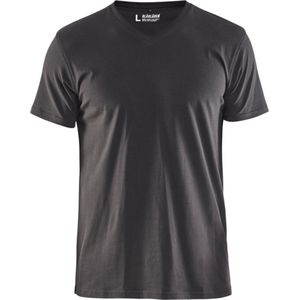 Blaklader T-Shirt, V-hals 3360-1029 - Donkergrijs - M