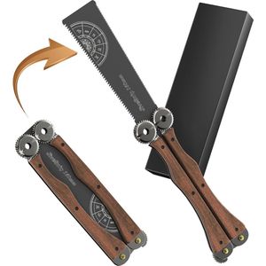 Opvouwbare Japanse Takkenzaag - 160 mm - Dual Edge - Efficiëntie en Draagbaarheid