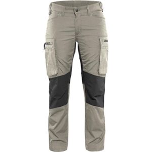 Blaklader Dames Service werkbroek Stretch 7159-1845 - Vrouwen - Khaki/Zwart - 40