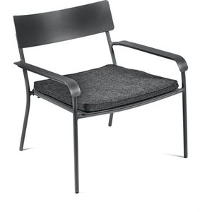 Serax Vincent Van Duysen August kussen lounge chair 54x51x4cm zwart