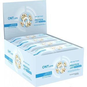 QNT Protein Joy Bar - Eiwitreep - 12 x 60 gram - Crunchy Vanilla ice