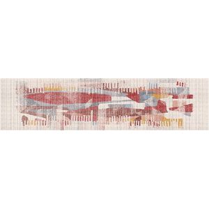 Tapijt DKD Home Decor Verouderde afwerking Polyester Multicolour (60 x 240 x 0,7 cm)