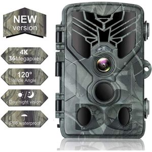 Wildcamera - Bewegingssensor camera - Nachtzicht - Dieren spotten - Boscamera - Buiten camera - Wildlife observeren - Beveiligingscamera natuur - Jachtcamera - Onopvallende camera - Buitenobservatie - Natuurfotografie - Dierensporen vastleggen - Time
