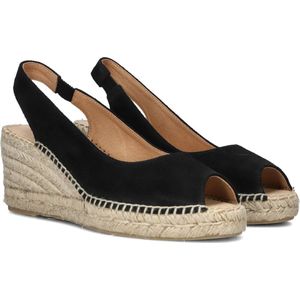 AYANA Yu165 Espadrilles - Zomer Schoenen - Dames - Zwart - Maat 39