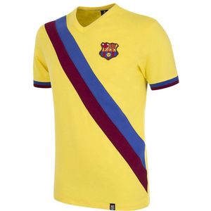 COPA - FC Barcelona Away 1978 - 79 Retro Voetbal Shirt - XXL - Geel